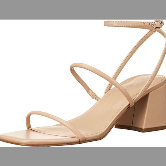 ❤️ Marc Fisher Gandia Heeled Sandal in Light Latte - Picture 9 of 9